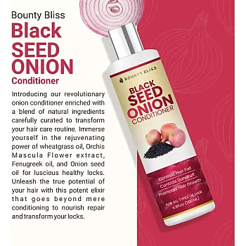 Bounty Bliss Black Seed Onion Conditioner (200ml)