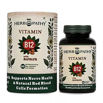 SBL Vitamin B12 With Alfalfa Capsule (60cap)