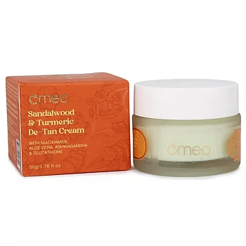 Omeo Sandalwood & Turmeric De-Tan Cream (50g)