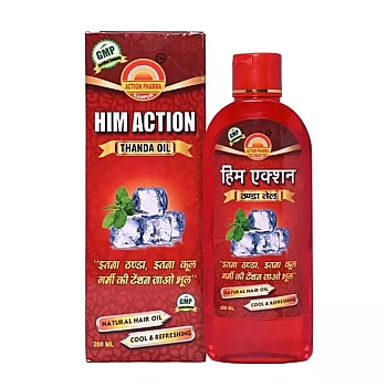 Action Pharma Him Action Thanda Oil (200ml)