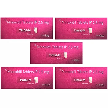 Leeford Tinfal-M 2.5 mg Tablet (10tab, Pack of 5)