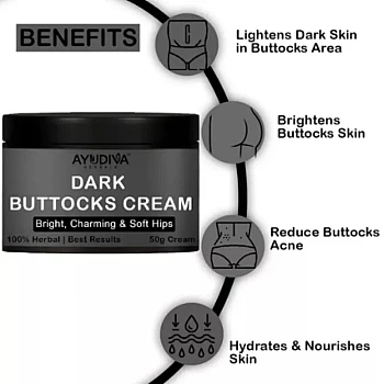 Ayudiva Herbals Dark Buttocks Cream (50g)