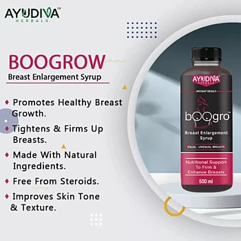 Ayudiva Herbals Boogro Breast Enlargment Syrup (500ml)