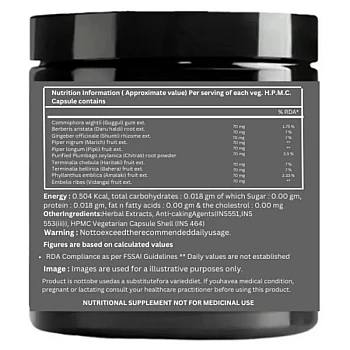 Ayudiva Herbals Belly Reduction Capsules (60cap)