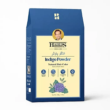 Habibs Indigo Powder For Hair (200g, Pack of 2)