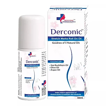 Medconic Healthcare Derconic Stretch Marks Roll-On Oil (50ml)