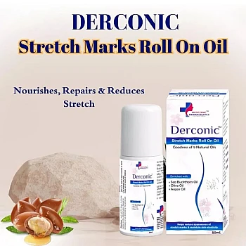 Medconic Healthcare Derconic Stretch Marks Roll-On Oil (50ml)
