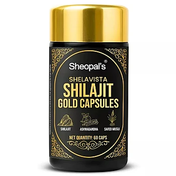 Sheopals Shelavista Shilajit Gold Capsules (60cap)