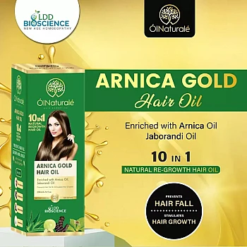 LDD Bioscience Arnica Gold Hair Oil (200ml)