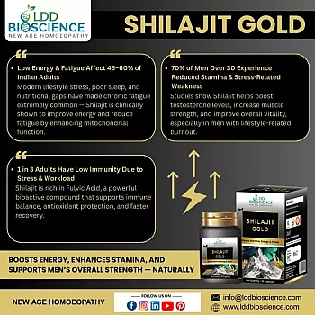 LDD Bioscience Shilajit Gold Capsules (30cap)