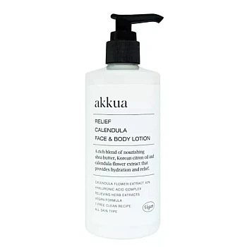 Akkua Relief Calendula Face & Body Lotion (300ml)