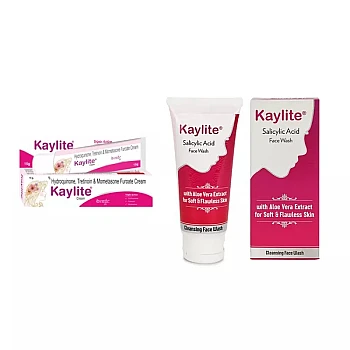 Kaylite Salicylic Acid Face Wash With Free Face Cream (Face Wash 60ml + Cream 15gm) (1Pack)