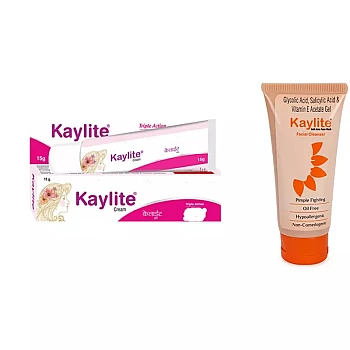 Kaylite Anti Acne Face Wash With Free Face Cream (Face Wash 60ml + Cream 15gm) (1Pack)