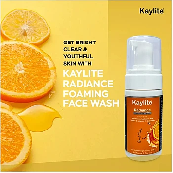 Kaylite Radiance Face Wash With Free Face Cream (Face Wash 100ml + Cream 15gm) (1Pack)