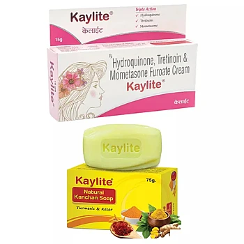 Kaylite Kanchan Soap With Free Face Cream (Soap 75gm + Cream 15gm) (1Pack)