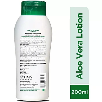 Jiva Ayurveda Aloe Vera Lotion (200ml)