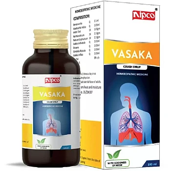 Nipco Vasaka Cough Syrup (100ml)