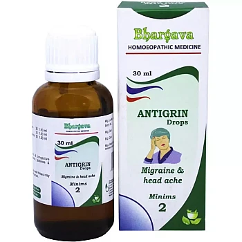 Bhargava Antigrin Drops(Minims 02) (30ml)