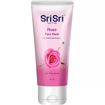 Sri Sri Tattva Rose Face Wash (60ml)