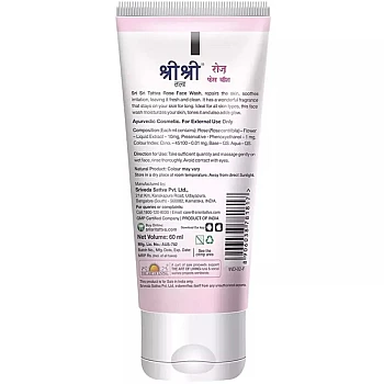 Sri Sri Tattva Rose Face Wash (60ml)