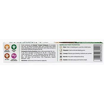 Sri Sri Tattva Sudanta Original Toothpaste (100g)