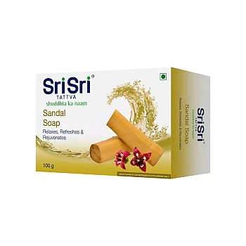 Sri Sri Tattva Sandal Soap (100g)