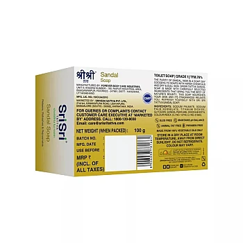 Sri Sri Tattva Sandal Soap (100g)