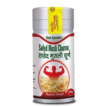 Basic Ayurveda Safed Musli Churna (100g)