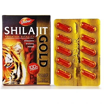 Dabur Shilajeet Gold (10caps)