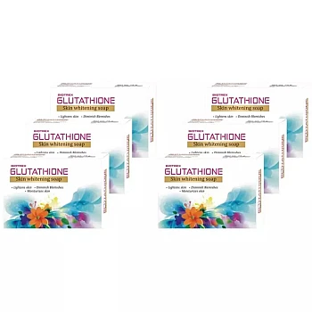Biotrex Glutathione Skin Whitening Soap (75g, Pack of 6)