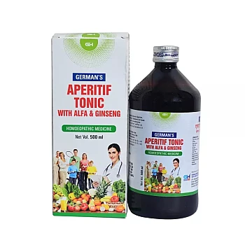 German Homeo Care & Cure Aperitif Tonic With Alfa & Ginseng (500ml)