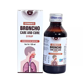 German Homeo Care & Cure Broncho Syrup (125ml)