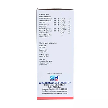 German Homeo Care & Cure Haemoplus Tonic (500ml)