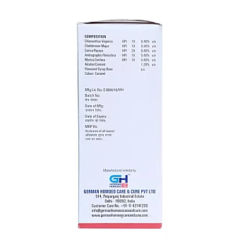 German Homeo Care & Cure Hepar Tonic (500ml)