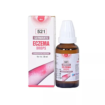 German Homeo Care & Cure Eczema Drops 521 (30ml)