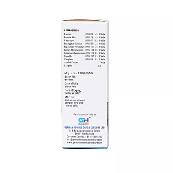 German Homeo Care & Cure Fever Drops (30ml)