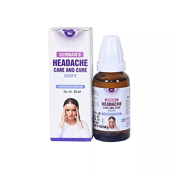 German Homeo Care & Cure Headache Drops (30ml)