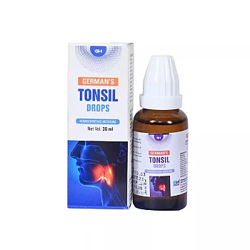 German Homeo Care & Cure Tonsil Drops (30ml)