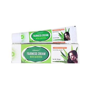 German Homeo Care & Cure Fairness Cream with Aloevera (25g)