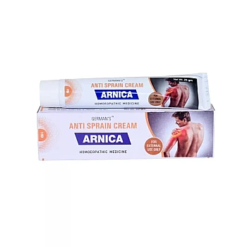 German Homeo Care & Cure Arnica Anti Sprain Cream (25g)