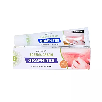 German Homeo Care & Cure Graphites Eczema Cream (25g)