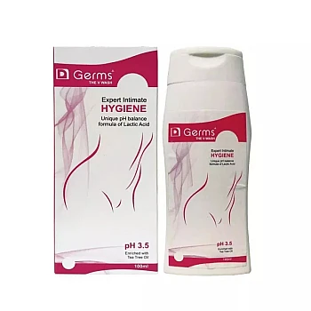 VXL D Germ Vaginal Wash (100ml, Pack of 2)