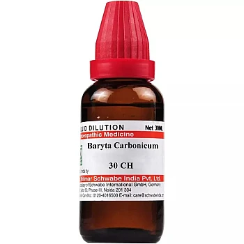 Willmar Schwabe India Baryta Carbonicum 30 CH (30ml)
