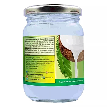 Organic Wellness Virgin Coconut Oil (250ml)