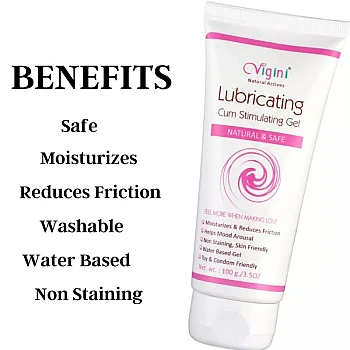 Vigini Lubricating Cum Stimulating Gel (100g)