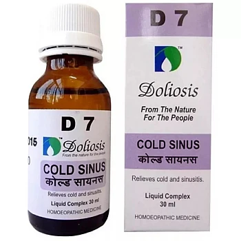 Doliosis Homoeo Doliosis D 7 -Cold Sinus (30ml)