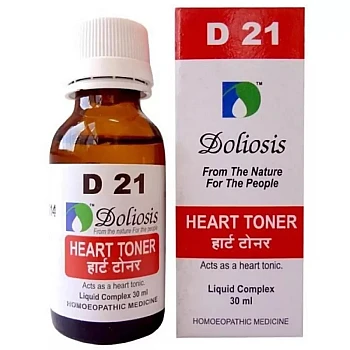 Doliosis Homoeo Doliosis D21 -Heart Toner (30ml)