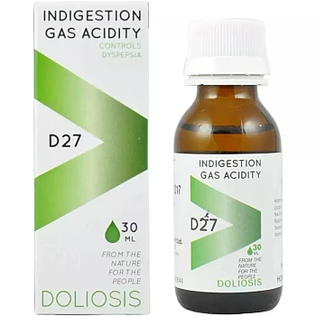 Doliosis Homoeo Doliosis D27 -Indigestion Gas Acidity (30ml)