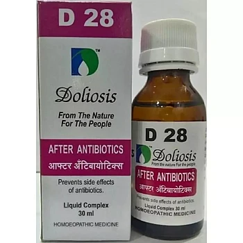 Doliosis Homoeo Doliosis D28 -After Antibiotics (30ml)