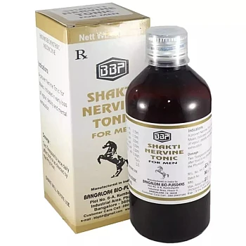 Bangalore Bio-Plasgens Shakthi Nervine Tonicum Syrup (200ml)